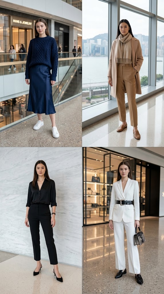 Four monochrome principles: texture, tonal layers, skin break, and hardware accents